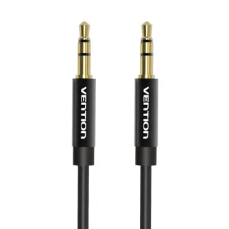 Audio cables, adapters - Cable Audio 3.5mm mini jack Vention BAGBG 1.5m Black BAGBG - quick order from manufacturer