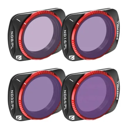 Set of 4 filters Freewell Bright Day for DJI Osmo Pocket 3 FW-OP3-BRG