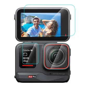Discontinued - 3 in 1 Tempered Glass Film PULUZ For Insta360 Ace Pro (PU951T) PU951T