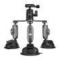 Discontinued - TELESIN Three-Arm Suction Mount - TE-TSB-001 TE-TSB-001