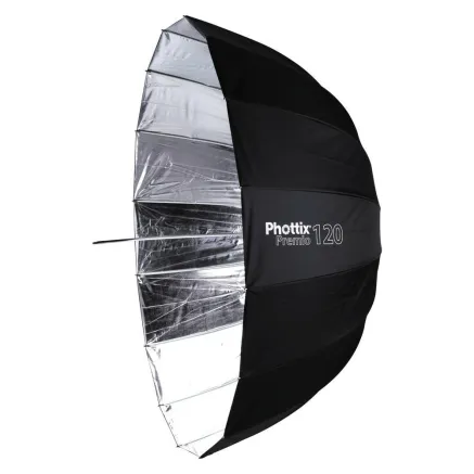 Phottix Premio umbrella 120cm silver +