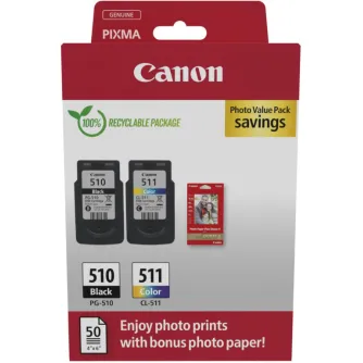 Printer cartridges - Canon ink cartridge PG-510/CL-511 Value Pack 2970B017 - quick order from manufacturer