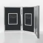 Discontinued - Zep Photo Frame 120TS04-4R Silver 3x 10x15 cm