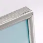 Zep 120S06-8R sidabru padengtas rėmas 20x25 cm - eleganti metalinis rėmas su tekstūru premium nuotraukų rodymui