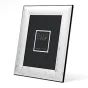 Eleganti sidabrinė fotoramka su širdelių dekoru, ideali 10x15 cm nuotraukoms