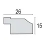 ZepItaliyaZepFotoramkaLF635BPerudzhakorichnevaya30x45sm