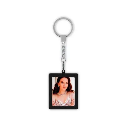Zep Photo Keychain AA9B Black 35x45 mm