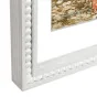 Baltasis Zep Coira fotograma UT7718 su perliukų kraštu, tinkama 13×18 cm arba 18×24 cm nuotraukoms, elegantiškas namų dekoras
