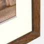 Zep V4568D Malmo Brown 10x15 / 15x20 cm fotografijos rėmas su medžio tekstūra, tuščia viduje ir minimalistiniu dizainu