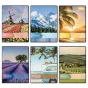 Zep Slip-In Album Set 36x MV5740 Viaggio for 40 Photos 13x19 cm - Multicolor fotoramiai su kraštovaizdžiais, puikiai tinkantys 13x19 cm nuotraukoms rodyti stilingai.