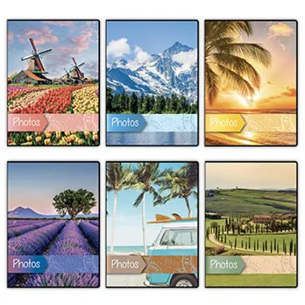 Zep Slip-In Album Set 36x MV5740 Viaggio for 40 Photos 13x19 cm