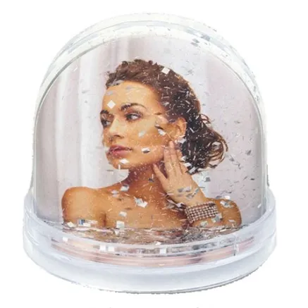 Zep Photo Globe Glitter Set 6x PG122 6,5x6,2 cm