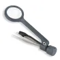Carson MagniGrip MG-88 didinamasis stiklas su preciziniais pincetais - 4,5x asferinis objektyvas, LED apšvietimas, ultra lengvas dizainas