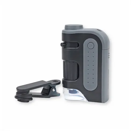 Carson Handmicroscope MM-300 MicroBrite Plus 60-120x with Smartphone Adapter