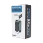 Carson Handmicroscope MM-300 MicroBrite Plus 60-120x su LED apšvietimu ir išmaniojo telefono adapteris, pateiktas ant baltos dėžutės su juodu šoniniu skydeliu, kuriame nurodytas modelio pavadinimas ir didinimo diapazonas.