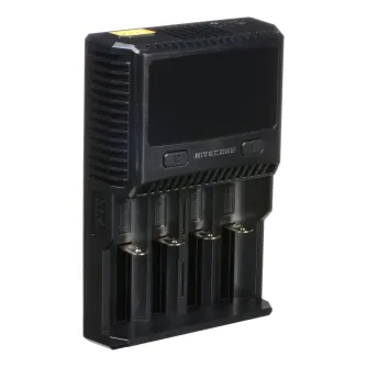 Chargers for Camera Batteries - Nitecore SC4 Battery Charger with USB Port - quick order from manufacturer