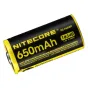 Nitecore NL1665R (650mAh) 16340