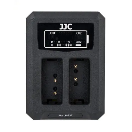 JJC Canon DCH-LPE17 USB Dual Battery Charger (for Canon LP/E17 accu) DCH LPE17