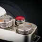 JJC SRB-NSBDR Mėgiamo atslėgimo mygtukas - aukštos kokybės žalvarinis užrakto mygtukas su 3M klijais Fujifilm, Sony, Panasonic, Leica ir Canon kameroms