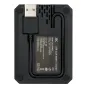 JJC USB Dviejų akumuliatorių įkroviklis Fujifilm NP-95 ir Ricoh DB-90 - kompaktiškas dvigubas įkroviklis su USB Type-A prievadu ir LED indikatoriais