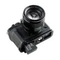 JJC HG-XT3 Metalinis rankenos priedas Fujifilm X-T3 kamerai - Ergonomiška aliuminio rankena su tripod tvirtinimu ir baterijos prieiga