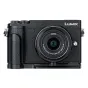 JJC HG-GX9 Metal Hand Grip Panasonic Lumix kameroms, priekinis vaizdas su tekstūru ir Arca Swiss suderinamumu