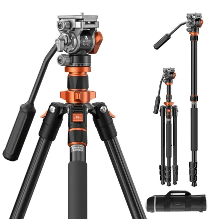 K&F Concept K234A7 video tripod with FH-03 head, KF4384 (KF09.136)