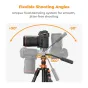Video Tripods - K&F Concept K234A7 video tripod with FH-03 head, KF4384 (KF09.136) - quick order from manufacturer Best choise selected by experts