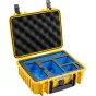BW OUTDOOR CASES TYPE 1000 FOR INSTA360 X4, YELLOW 110245