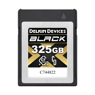 Discontinued - DELKIN CFEXPRESS BLACK R3530/W3250 (4.0) 325GB DCFX4B325