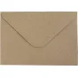 FOCUS ENVELOPE 115X160 BROWN 120G 50 PCS 20530