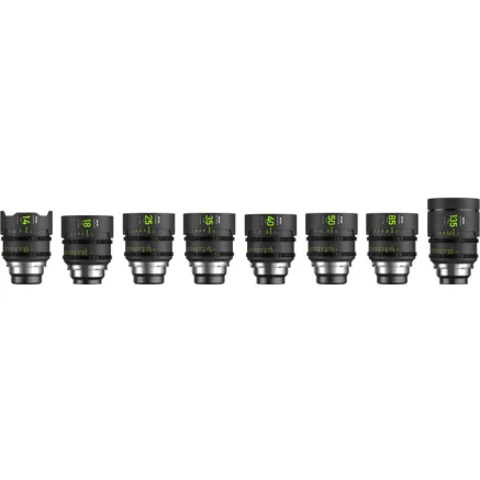 NISI CINE LENS SET ATHENA PRIME MASTER (8 LENSES) PL-MOUNT MASTER SET PL