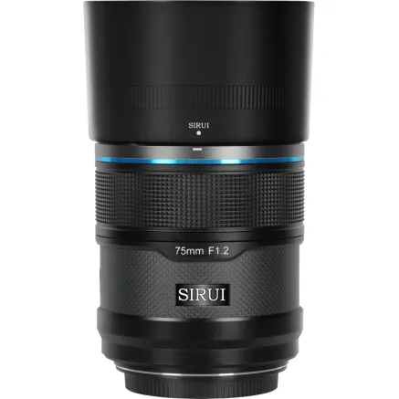SIRUI SNIPER LENS APS-C AF 75MM F1.2 X-MOUNT BLACK CARBON 75AS12X-B