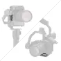 SmallRig 4639 HawkLock H38 Arca Swiss greito atleidimo plokštė DJI stabilizatoriams, pritvirtinta prie kameros ant gimbalų, su reguliuojamu anti-slidimo dizainu ir kompaktiška aliuminio konstrukcija.
