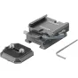 SmallRig 4639 HawkLock H38 Arca Swiss greito atleidimo plokštė DJI stabilizatoriams, su nuimama pagrindo plokšte ir šešiakampiu raktu, su reguliuojamomis anti-slidimo ir anti-sukimo funkcijomis, kad užtikrintų saugų kameros tvir