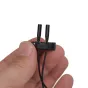 Deity Dual-Head W.Lav Pro stereo audio adapteris su Y-split kabeliu binauriniam įrašymui