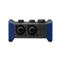 Zoom AMS-24 Audio Interfėjas su dviem XLR/TRS kombinuotais įėjimais, ausinių jungtimi, mikrofono įėjimu ir garsumo reguliatoriais