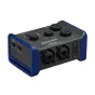 Zoom AMS-24 Audio Interface su 2 įėjimais ir 4 išėjimais, USB-C maitinimu ir dviem XLR/TRS įėjimais profesionaliam garso įrašymui ir transliacijai.