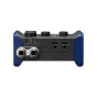 Zoom AMS-24 Audio Interfeisas su XLR/TRS kombinuotais įėjimas, USB-C prievadas ir DC 5V maitinimo įėjimas, skirtas muzikantams ir strimeriams.