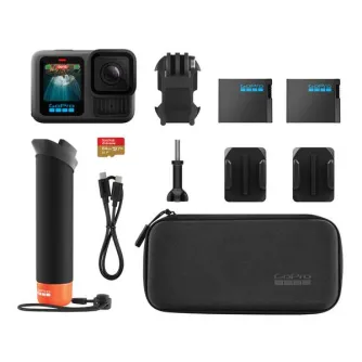 Action Cameras - GoPro HERO13 Black Accessory Bundle Handler, 64GB microSD, +Enduro bat, case - quick order from manufacturer Best choise selected by experts Action Cameras - GoPro HERO13 Black Accessory Bundle Handler, 64GB microSD, +Enduro bat, case - quick order from manufacturer Best choise selected by experts