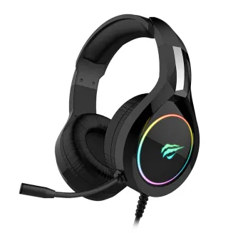 Discontinued - Gaming headphones Havit GAMENOTE H2232D RGB USB+3.5mm H2232d
