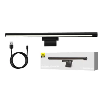 Hand Lights - Baseus i-wok Pro series USB stepless dimming screen hanging light (fighting) Black DGIWK-P01 - quick order from manufacturer