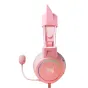 Discontinued - Gaming headphones ONIKUMA X15Pro Pink Cats Ears X15PROP with cat ear