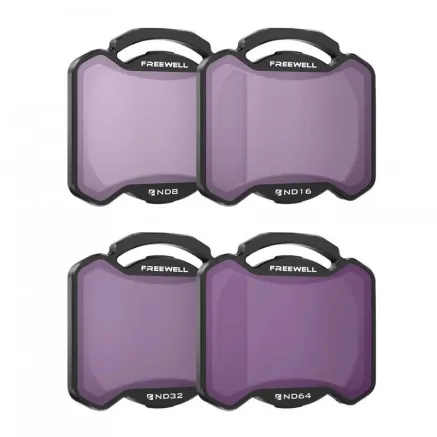 Set of 4 filters ND8,16,32,64 Freewell for DJI Avata 2 FW-DAV2-STD