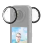 Accessories for Action Cameras - Optical glass lens cover PULUZ for Insta360 X4 PU988T - quick order from manufacturer