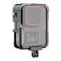 Accessories for Action Cameras - Metal Protective Cage Adapter Frame PULUZ for Insta360 Ace Pro PU991B - quick order from manufacturer