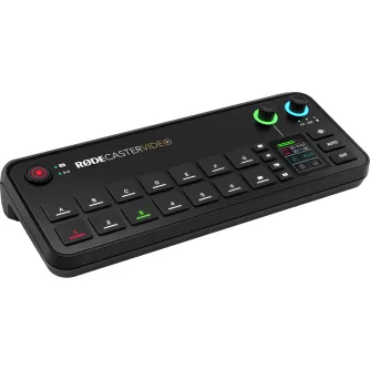 Streaming, Podcast, Broadcast - Rode RØDECaster Video audio production, switching, recording console HD 1080p HDMI - buy today in Master Foto store and with delivery