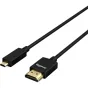 SmallRig 3042 Ultra Slim 4K HDMI mikro-HDMI į HDMI (D į A) 100 cm kabelis su plonu 3,6 mm skersmens dizainu profesionaliems vaizdo įrenginiams