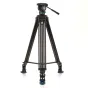 Video Tripods - Benro KH26PC Video Tripod with Head, 6,8kg Payload, Continuous Pan Drag, Anti-Ro - buy today in Master Foto store and with delivery