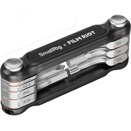 SmallRig x FILM RIOT 7 in 1 Detent Folding Multi Tool Kit (Black) 4374 4374 